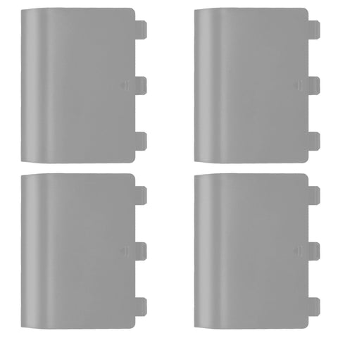 Replacement Battery Door For Microsoft Xbox One Controllers - 4 Pack Grey | ZedLabz