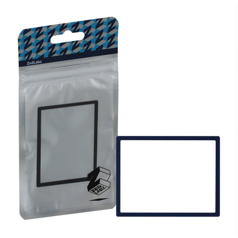 ZedLabz replacement screen lens plastic cover for Nintendo DS Lite [NDSL] - Navy Blue