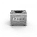 Replacement housing shell for Nintendo GameCube GC DOL-001 & DOL-101 console - Clear White | Teknogame