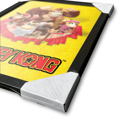 Donkey Kong the Kongs framed collector print 30 x 40cm | Pyramid