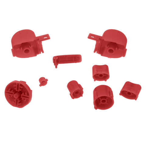 Replacement Button Set For Nintendo GameCube Controllers - Red | ZedLabz