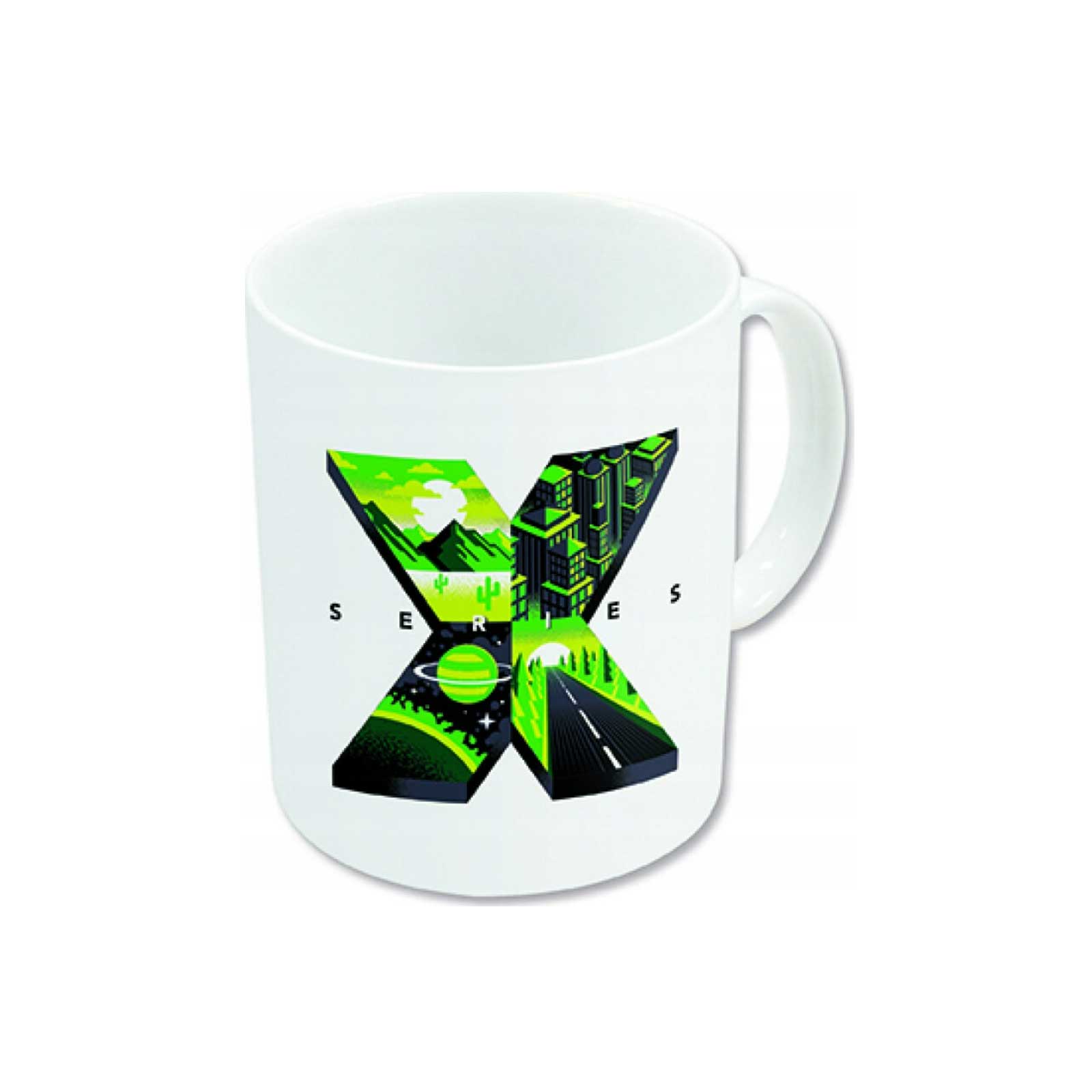 Xbox series X official mug 11oz/315ml white ceramic - 1