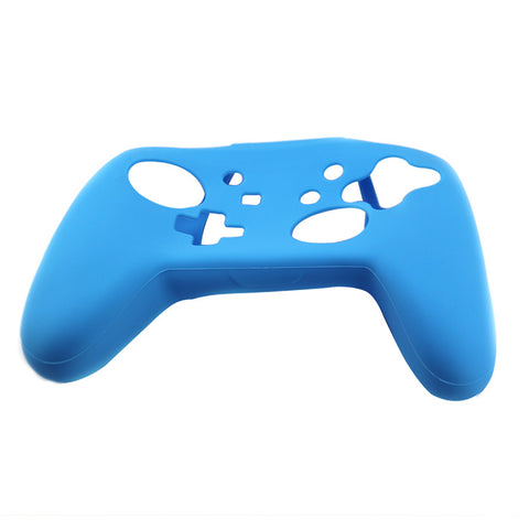 Protective skin for Nintendo Switch Pro controller soft silicone bumper Case - blue | ZedLabz