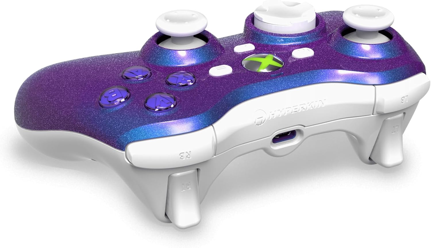 Xenon wired controller for Xbox Series X/ Xbox Series S/ Xbox One/ Windows 10|11 PC officially licensed - Cosmic Night | Hyperkin - 4