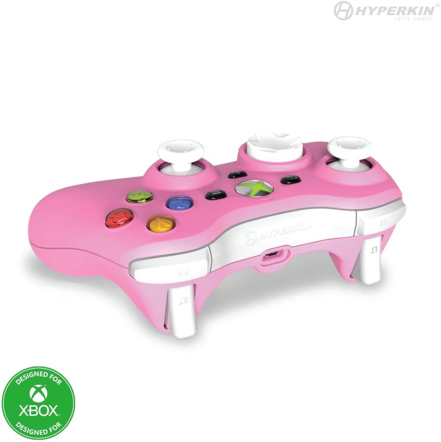 Xenon wired controller for Xbox Series X/ Xbox Series S/ Xbox One/ Windows 10|11 PC officially licensed - Pink | Hyperkin - 4