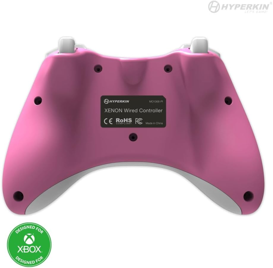 Xenon wired controller for Xbox Series X/ Xbox Series S/ Xbox One/ Windows 10|11 PC officially licensed - Pink | Hyperkin - 3