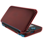 Protective case cover for Nintendo 2DS XL console flexi gel TPU – Red | ZedLabz