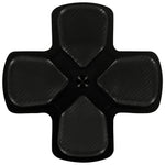 Aluminium Metal D-Pad For Sony PS4 Controllers - Jet Black | ZedLabz