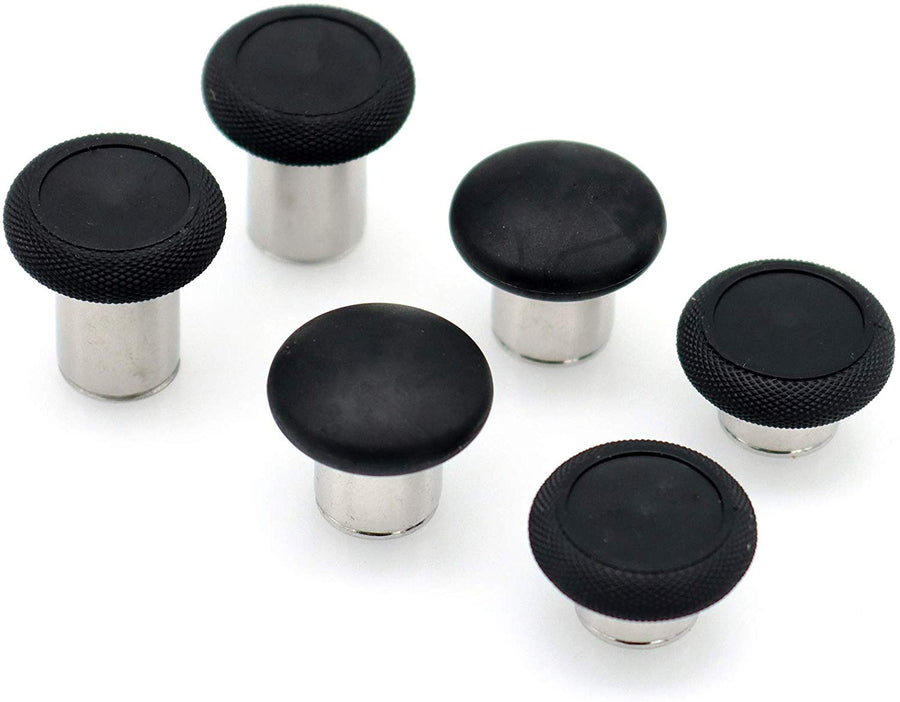 Magnetic thumbstick set for Xbox One Elite Microsoft controllers analog replacement - 6 pack black | ZedLabz