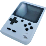 Retro Mini handheld video game console built in 777 classic games - White | ZedLabz