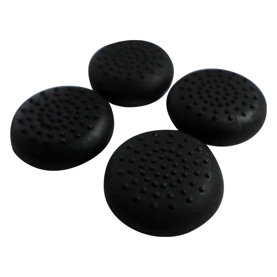 Thumbstick grips for Xbox One Microsoft controller TPU protective analogue dotted caps - 4 pack black | ZedLabz
