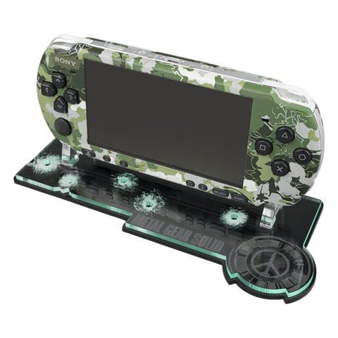 Display stand for Sony PSP 3000 console - Metal Gear Solid Big Boss edition MGS| Rose Colored Gaming