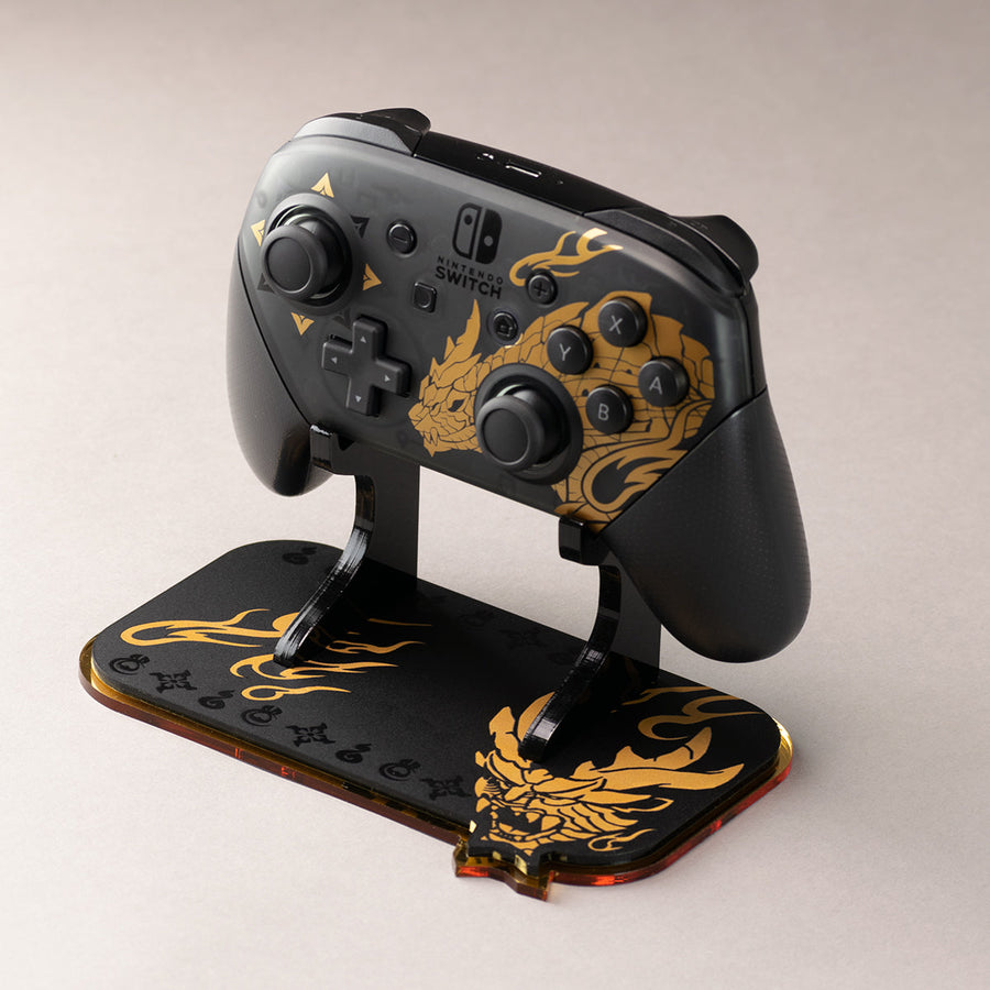 Monster Hunter Rise stand for Switch Pro controller