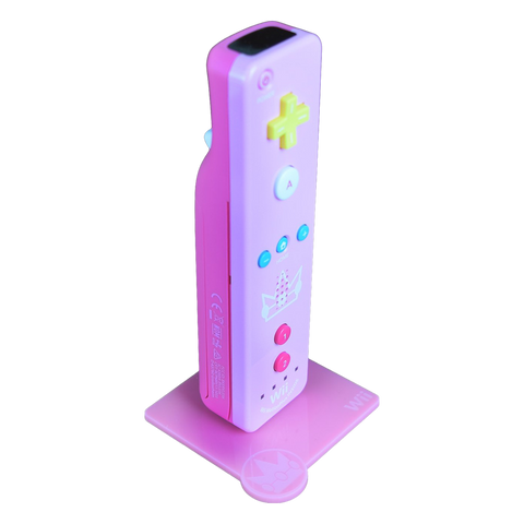 Display stand for Nintendo Wiimote controller - Princess Peach Edition | Rose Colored Gaming