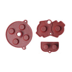 Conductive silicone button contacts rubber membrane pad set For Nintendo Game Boy Advance GBA AGB  | Funnyplaying