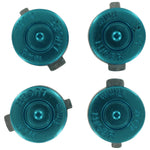 Aluminium Metal Bullet Action Button Set For Sony PS4 Controllers - Blue | ZedLabz
