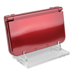 Display stand for Nintendo New 3DS XL handheld console - Frosted Clear | Rose Colored Gaming