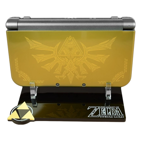 Display stand for Nintendo New 3DS XL console - The Legend of Zelda Triforce Heros Hyrule edition | Rose Colored Gaming