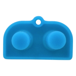 Conductive Silicone Button Contacts For Nintendo Game Boy Advance - Light Blue | ZedLabz