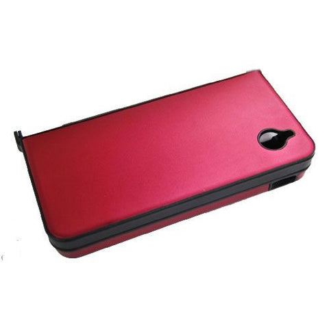 Aluminum case for Nintendo DSi XL console protective shell - Red | ZedLabz