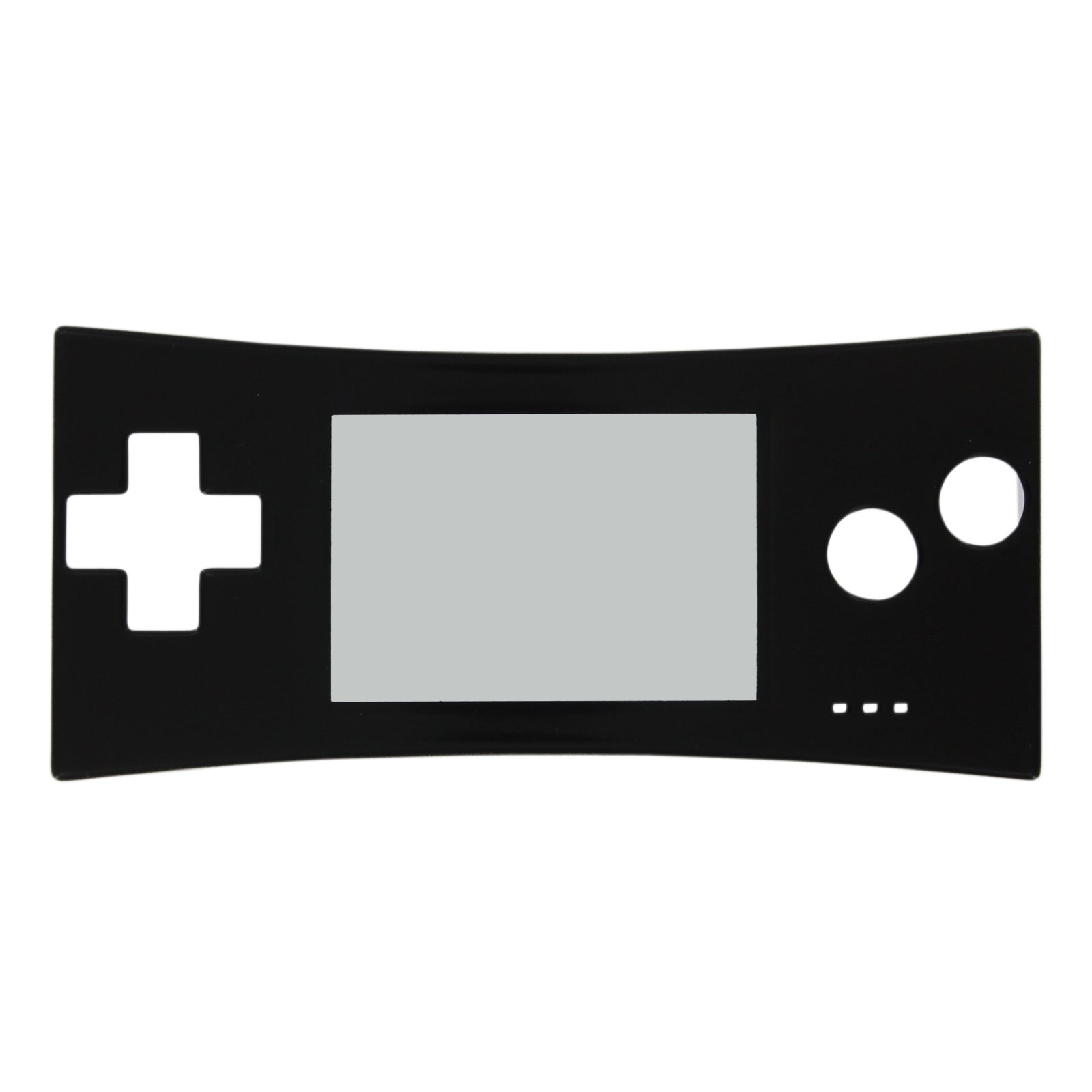 Faceplate for Nintendo Game Boy Micro console screen lens replacement | ZedLabz
