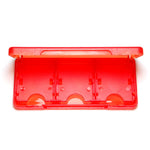 Game case for 3DS 2DS DS Lite DSi XL Nintendo card cartridge storage 6 in 1 - Red | ZedLabz