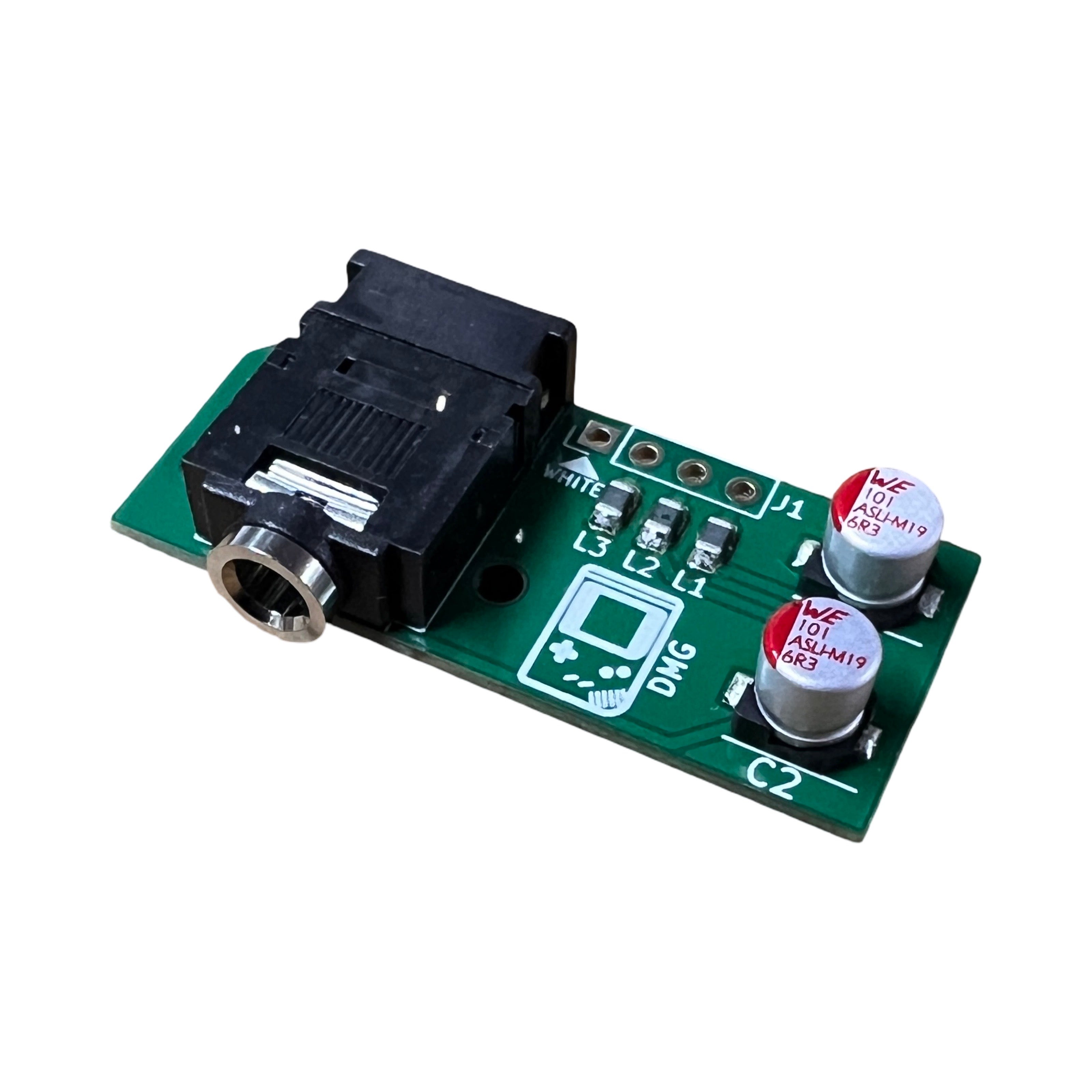 Headphone jack replacement PCB for Game Boy original DMG 3.5mm port socket | OSH