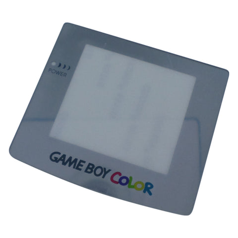 Screen lens for Game Boy Color Nintendo console plastic cover replacement - Chrome | ZedLabz