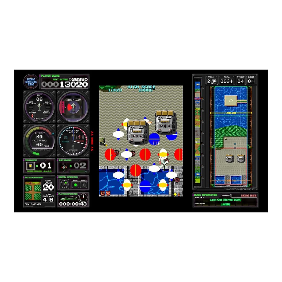 Toaplan Arcade Garage: Kyukyoku Tiger-Heli for PlayStation 4 | Clear River Games