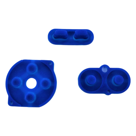 Conductive Silicone Button Contacts Kit For Nintendo Game Boy Color - Blue | ZedLabz