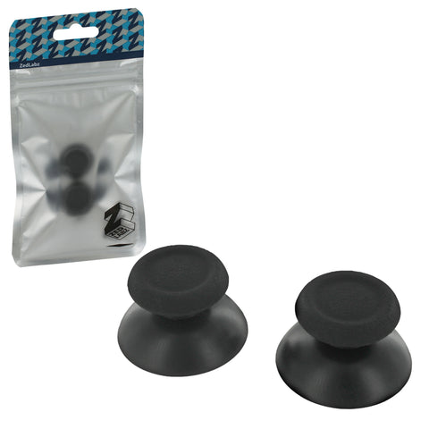 Replacement analog thumbsticks for Sony PS4 Slim / Pro controllers rubber grip sticks  - 2 pack grey | ZedLabz