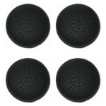 ZedLabz dotted convex silicone thumb grips for Sony PS4 controllers thumb stick caps - 4 pack black