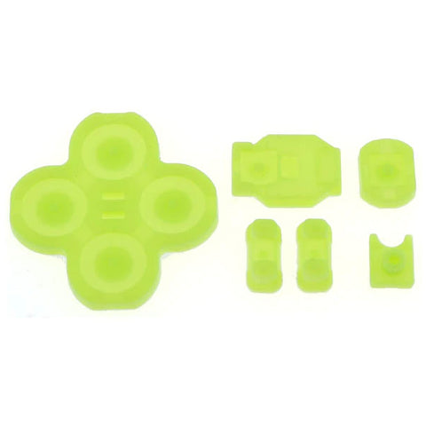 Conductive Silicone Button Membrane Set For Nintendo Switch Right Joy-Con - Green | ZedLabz