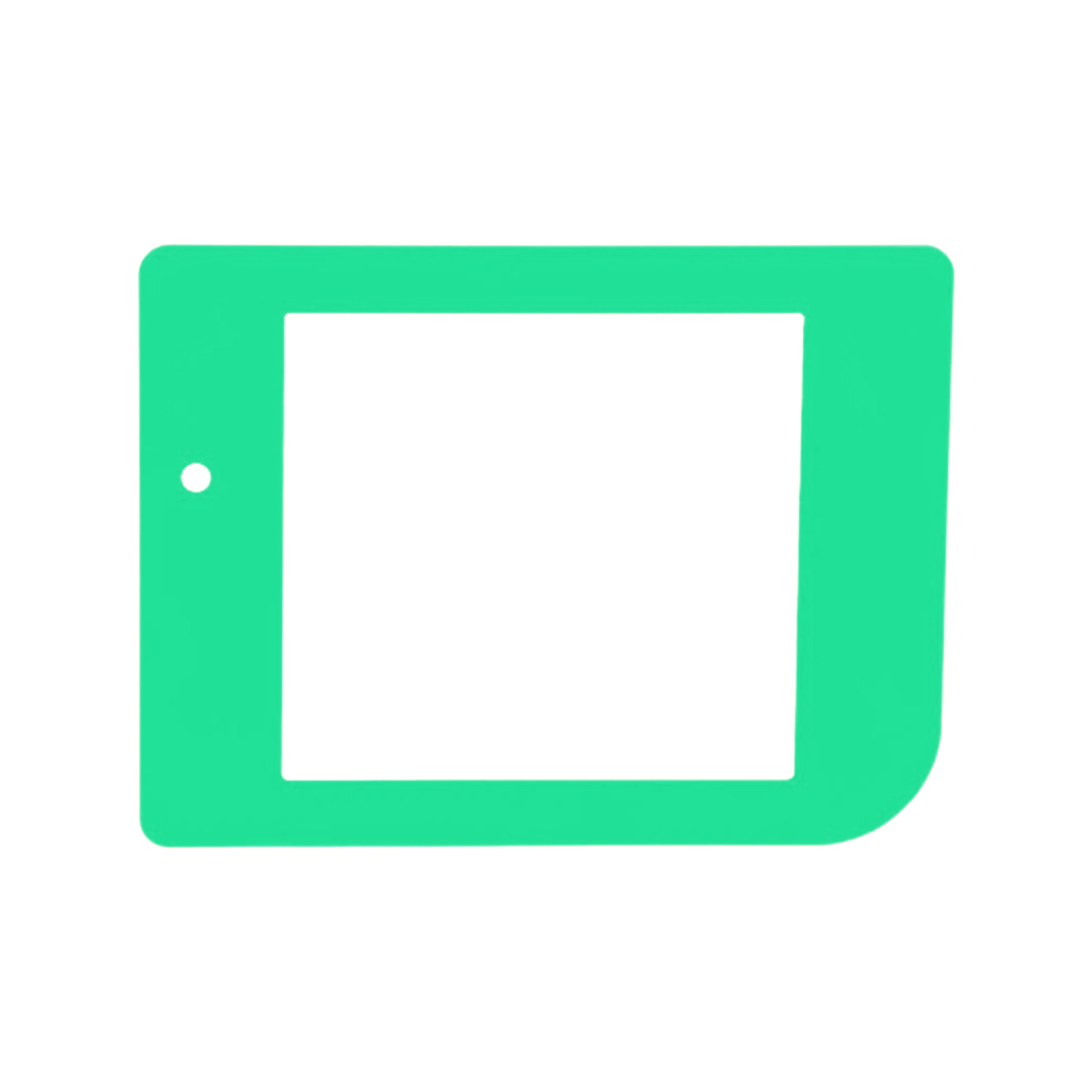 Replacement Glass Screen Lens For Nintendo Game Boy Original DMG-01 Pastel mint | Retro Modding