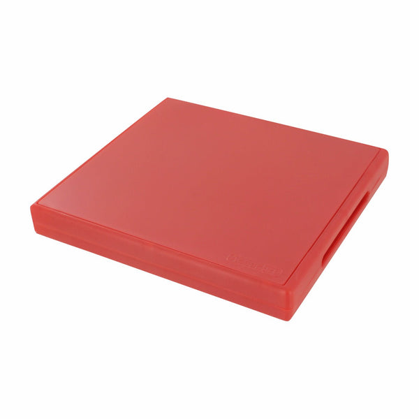ZedLabz 18 game card case for Nintendo 3DS, New 3DS XL, 2DS & DS - 18 in 1 game cartridge folio style plastic storage case travel box - red