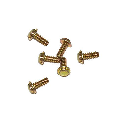 ZedLabz 3.8mm gamebit security screws for Nintendo Nes, Snes, N64 & Gameboy cartridges - 6 pack