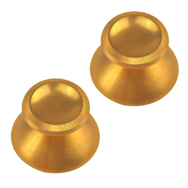 ZedLabz aluminium alloy metal analog thumbsticks for Microsoft Xbox 360 controllers - gold