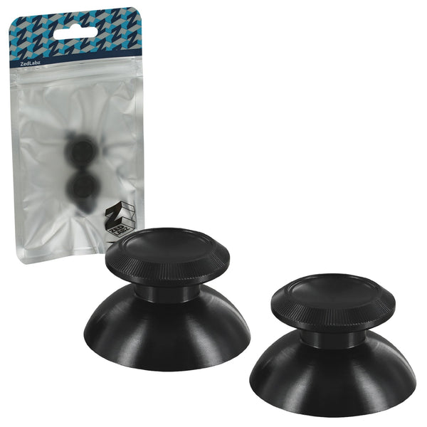 ZedLabz aluminium alloy metal analog thumbsticks for Sony PS4 controllers - Jet black