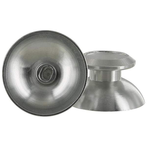 ZedLabz aluminium alloy metal analog thumbsticks for Sony PS4 controllers - silver