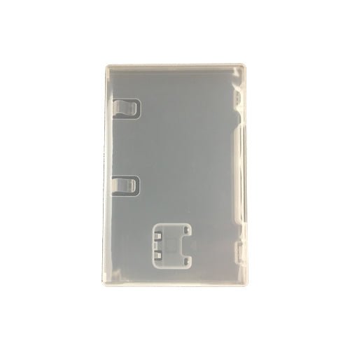ZedLabz compatible replacement retail game cartridge case for Nintendo Switch - 25 value pack clear