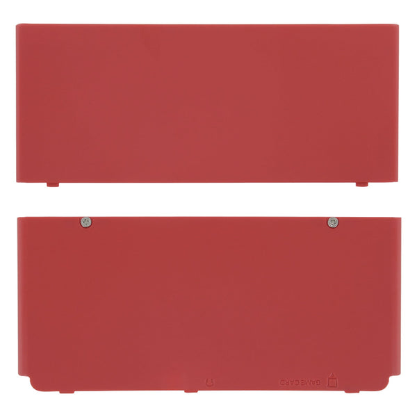 ZedLabz compatible top & bottom cover plates for Nintendo new 3DS console - Red