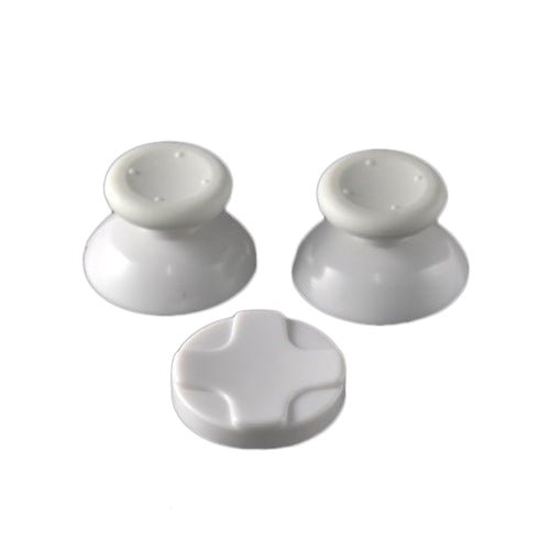 ZedLabz concave analog thumbsticks grip sticks & D Pad mod kit for Microsoft Xbox 360 - white