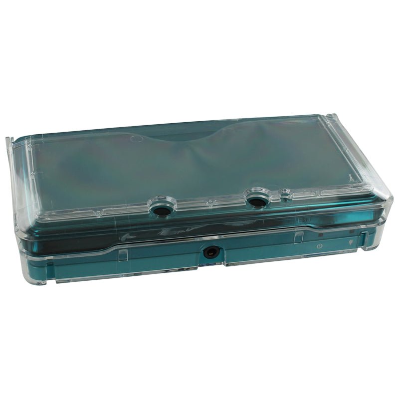 ZedLabz crystal case for Nintendo 3DS (old 2012 model) - Protective hard armor cover shell - clear - 3