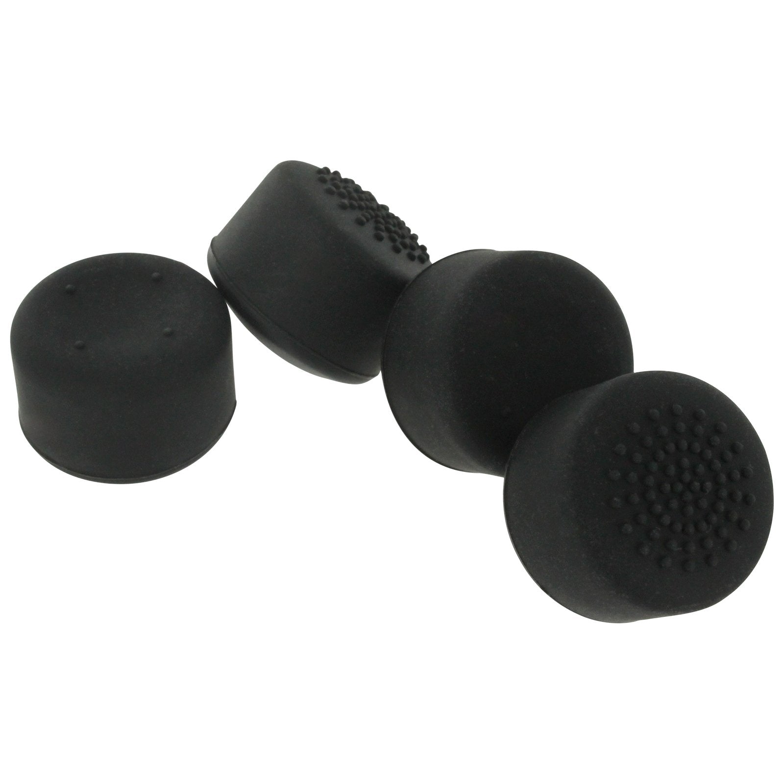 ZedLabz FPS concave & convex silicone XL tall thumb grip caps for Xbox One controller - 4 pack black - 7