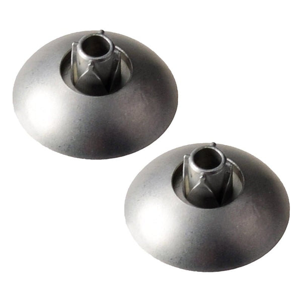 ZedLabz magnetic thumbstick base holder for Microsoft Xbox One Elite controllers - silver PULLED