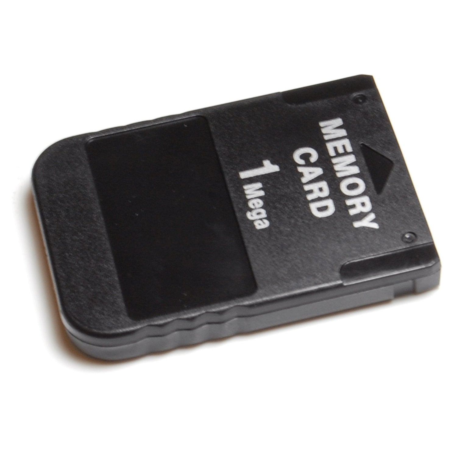1MB memory card for Sony PS1 15 blocks - 2 pack black | ZedLabz