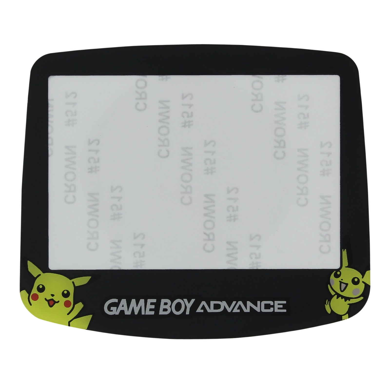 ZedLabz Pokemon edition replacement screen lens plastic cover with Pikachu for Nintendo Game Boy Advance - 2