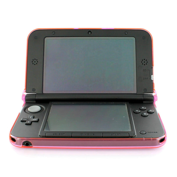 ZedLabz polycarbonate Armor Crystal Case for Nintendo 3DS XL - Pink Clear