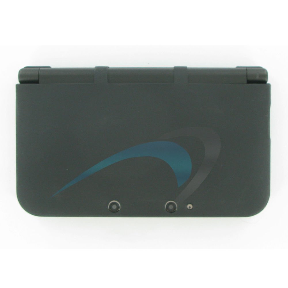 ZedLabz protective rubber Silicone Cover Case For Nintendo 3DS XL - Black - 9