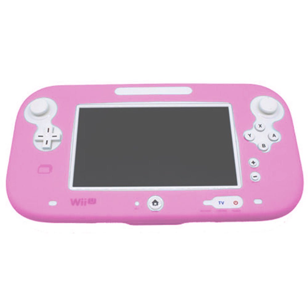 ZedLabz Protective Silicone cover for Wii U gamepad soft bumper cover - Pink - 2